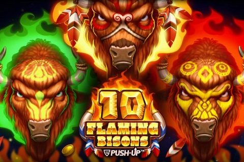 10 Flaming Bisons slot demo
